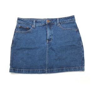 Forever 21 Jean Denim Mini Classic Casual Skirt
